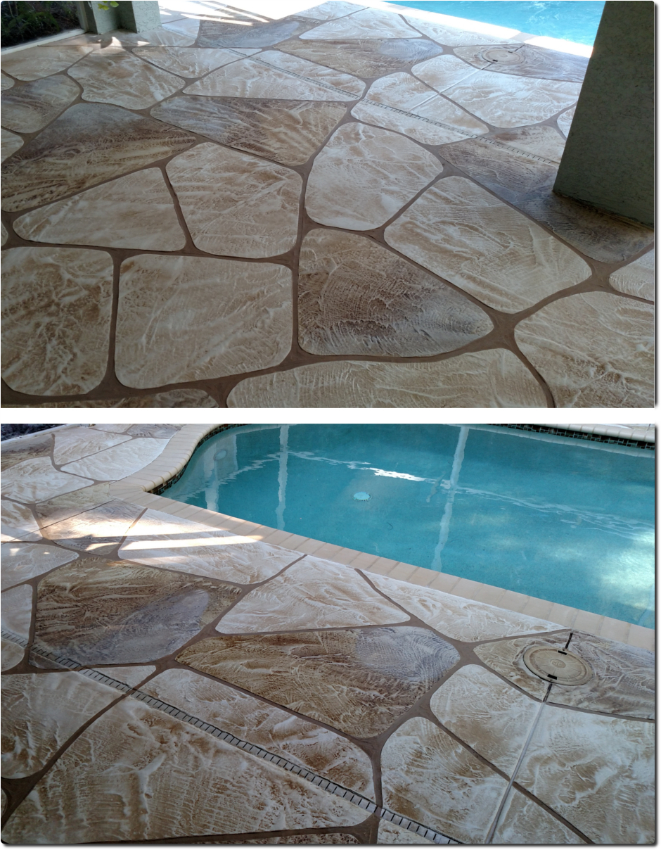 Decorative Concrete Curbing Fort Myers FL Driveway Resurfacing