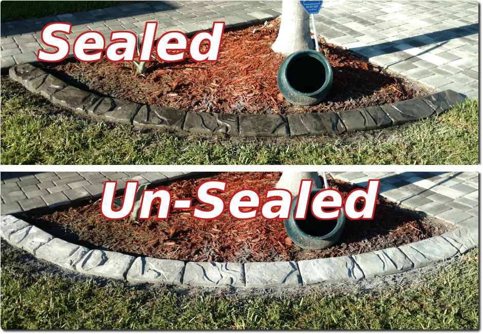 Decorative Concrete Curbing Fort Myers FL Driveway Resurfacing